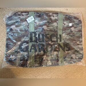Camouflage Camo Busch Garden Duffle Gym Men's Bag